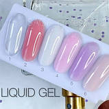 Рідкий гель для нігтів Saga Liquid Gel 08 (капучіно), 15 мл, фото 2