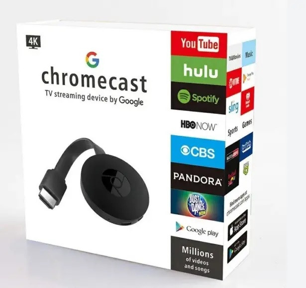 4K медіаплеєр Google Chromecast