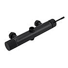 Душова система Qtap Scorpio 51105OGB душова стійка зі змішувачем і верхнім душем чорна, фото 3