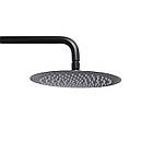 Душова система Qtap Scorpio 51105OGB душова стійка зі змішувачем і верхнім душем чорна, фото 5