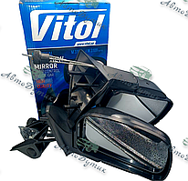 Дзеркало бічнеLADA Samara 08,09,13-15/BLACK чорне Дзеркало заднього огляду