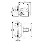 Змішувач для душу Qtap Ustek 4016107CW, фото 2