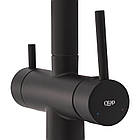 Кран для кухні з підключенням до фільтра Qtap, кран із харчової латуні Kuchyne 92102UB, фото 4