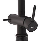 Кран для кухні з підключенням до фільтра Qtap, кран із харчової латуні Kuchyne 92102UB, фото 5