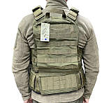 Жилет тактичний Defcon5 Carrier Vest з поясом у комплекті (Coyote tan), фото 7