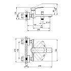 Змішувач для ванни Qtap Slavonice 3042103DC, фото 2