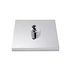 Душова система з термостатом Qtap Sloup 57103KNC душова стійка зі змішувачем і верхнім душем, фото 7