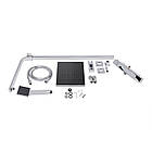 Душова система з термостатом Qtap Sloup 57103KNC душова стійка зі змішувачем і верхнім душем, фото 8