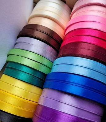 Стрічка атлас 1см