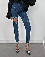 Женские джинсы с cердцем