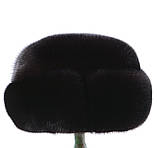 Чоловіча хутряна норкова шапка на твердій основі "Горбачовка", фото 3
