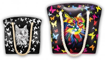 Расписная сумочка Color Bag Кот (CОВ-01-05 Danko Toys)