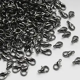 Карабін 7 мм чорний 10шт.