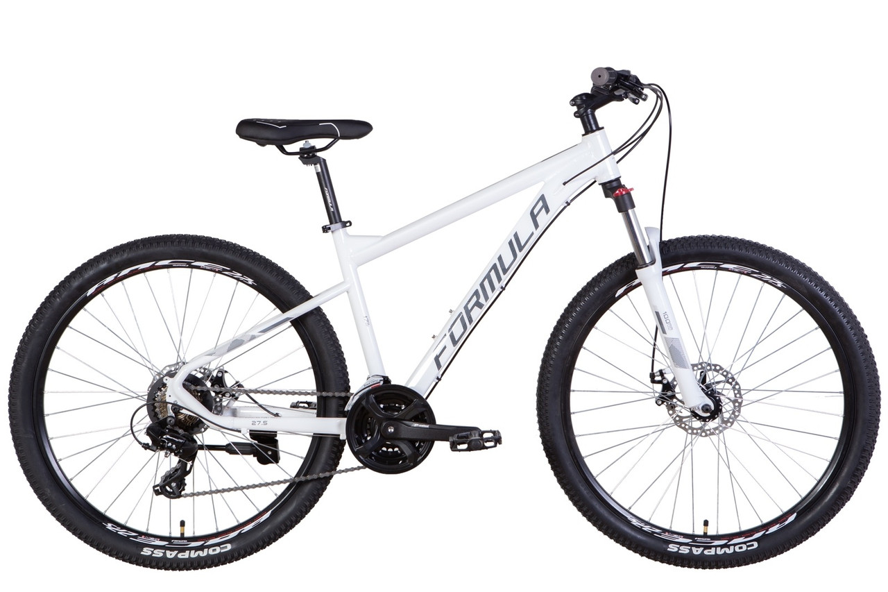 Велосипед AL 27,5" Formula F-1 AM HDD рама 19" білий (OPS-FR-27.5-172)