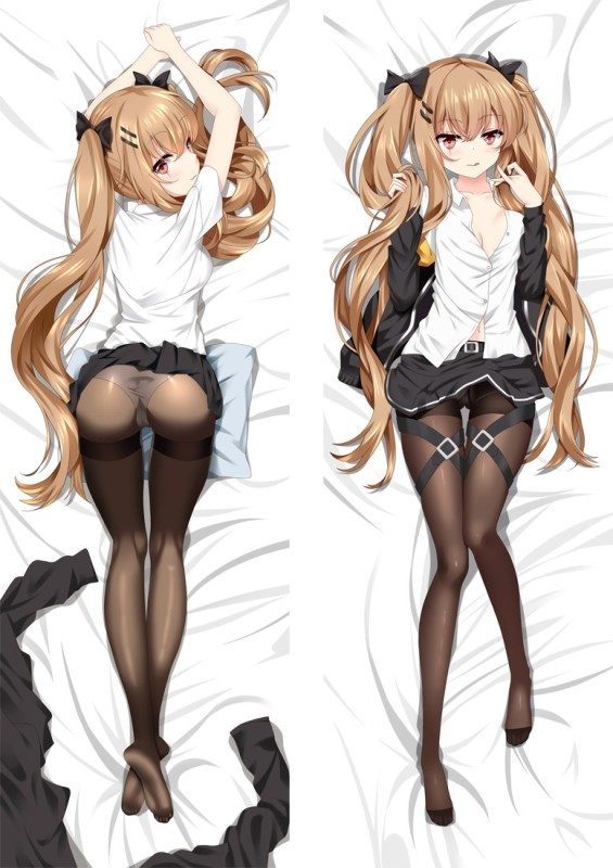 Дакімакура 150х50 см Дівчата на передовій лінії фронта Girls' Frontline UMP9 Подушка з наволочкою двостороння