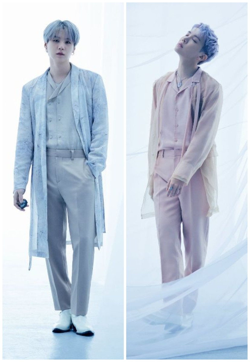 Дакімакура 150х50 см Хосок Джей-Хоуп + Шуга BTS SUGA +J-HOPE Подушка з наволочкою двостороння
