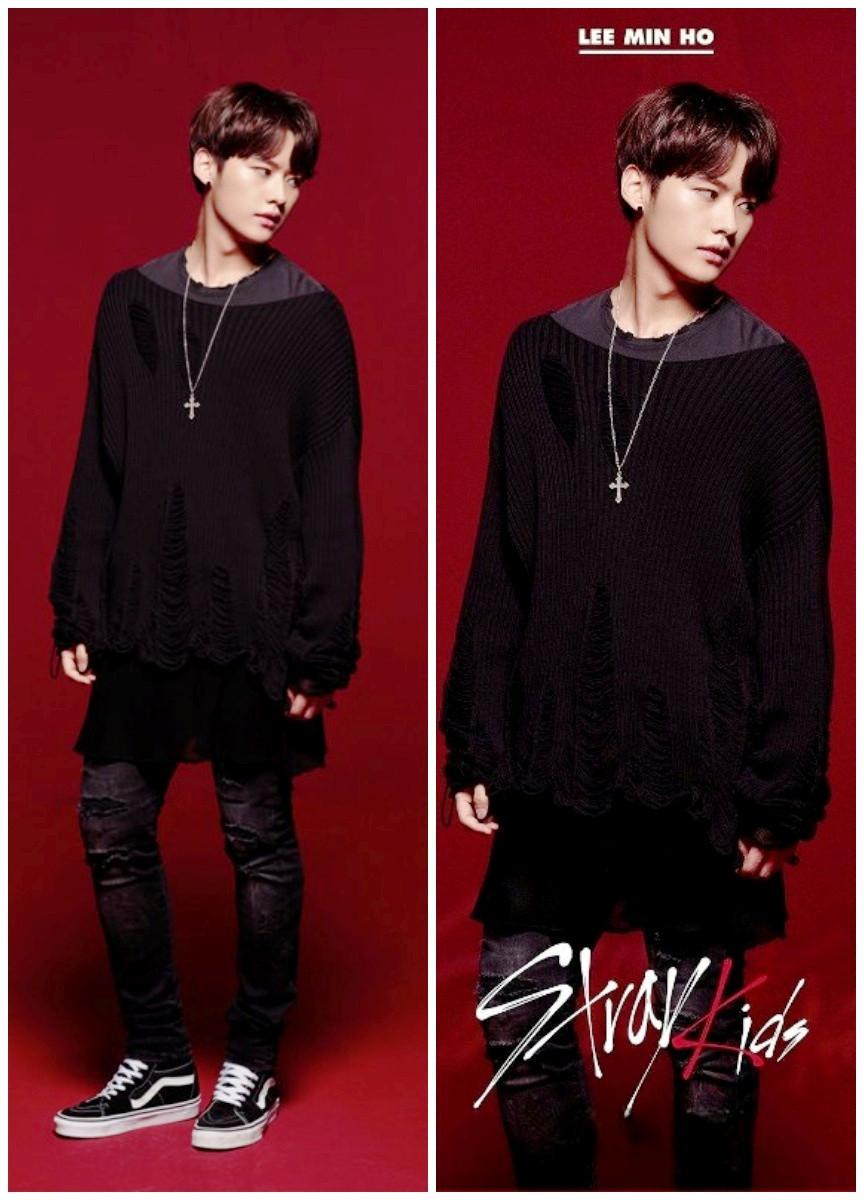 Дакімакура 150х50 см Лі Ноу Лі Мінхо Страй Кідс Stray Kids Lee Min Ho Подушка з наволочкою двостороння