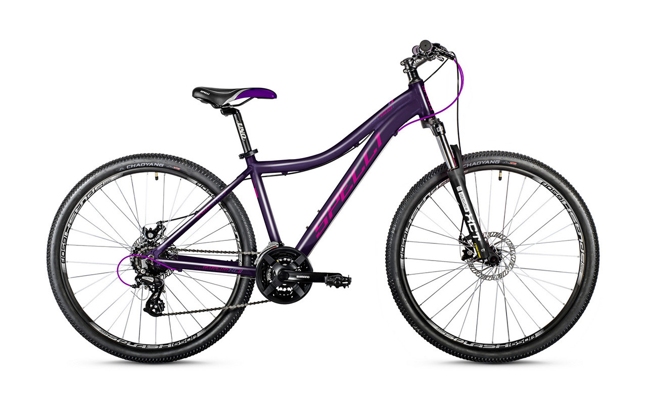 Велосипед жіночий 27,5 Spelli SX-4500 Lady 15" фіолетовий