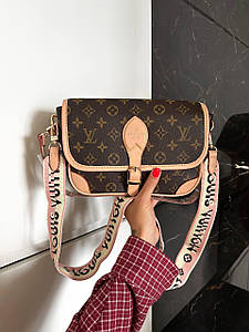 Жіноча Сумка Louis Vuitton Diane Brown Beige