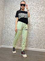 Женский летний спортивный костюм Givenchy / футболка + штаны Живанши /костюм на каждый день L