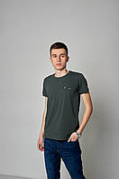 Чоловіча футболка, хакі кольору