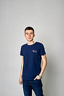 Чоловіча футболка, синього кольору
