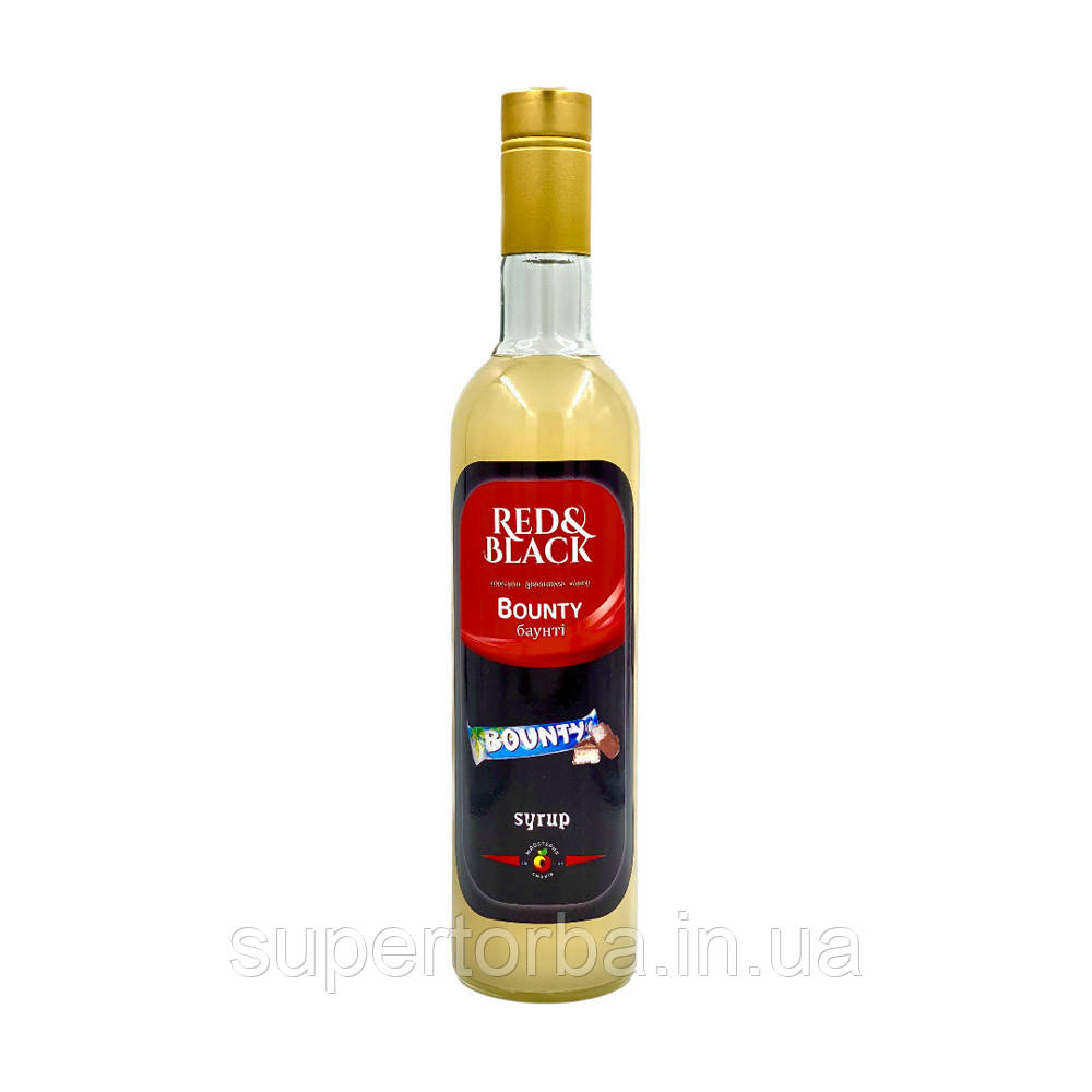 Сироп ТМ "Red & Black" Баунті 700 мл, фото 1