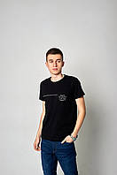 Чоловіча футболка, чорного кольору