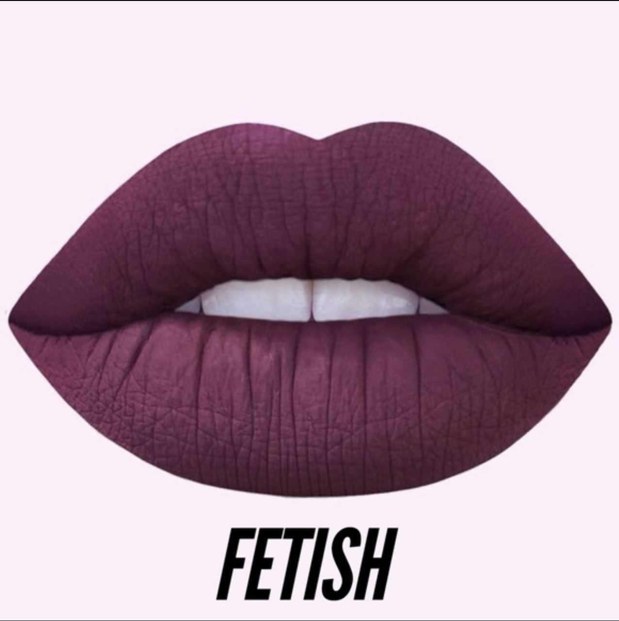 Матова помада Lime Crime velvetines колір FETISH