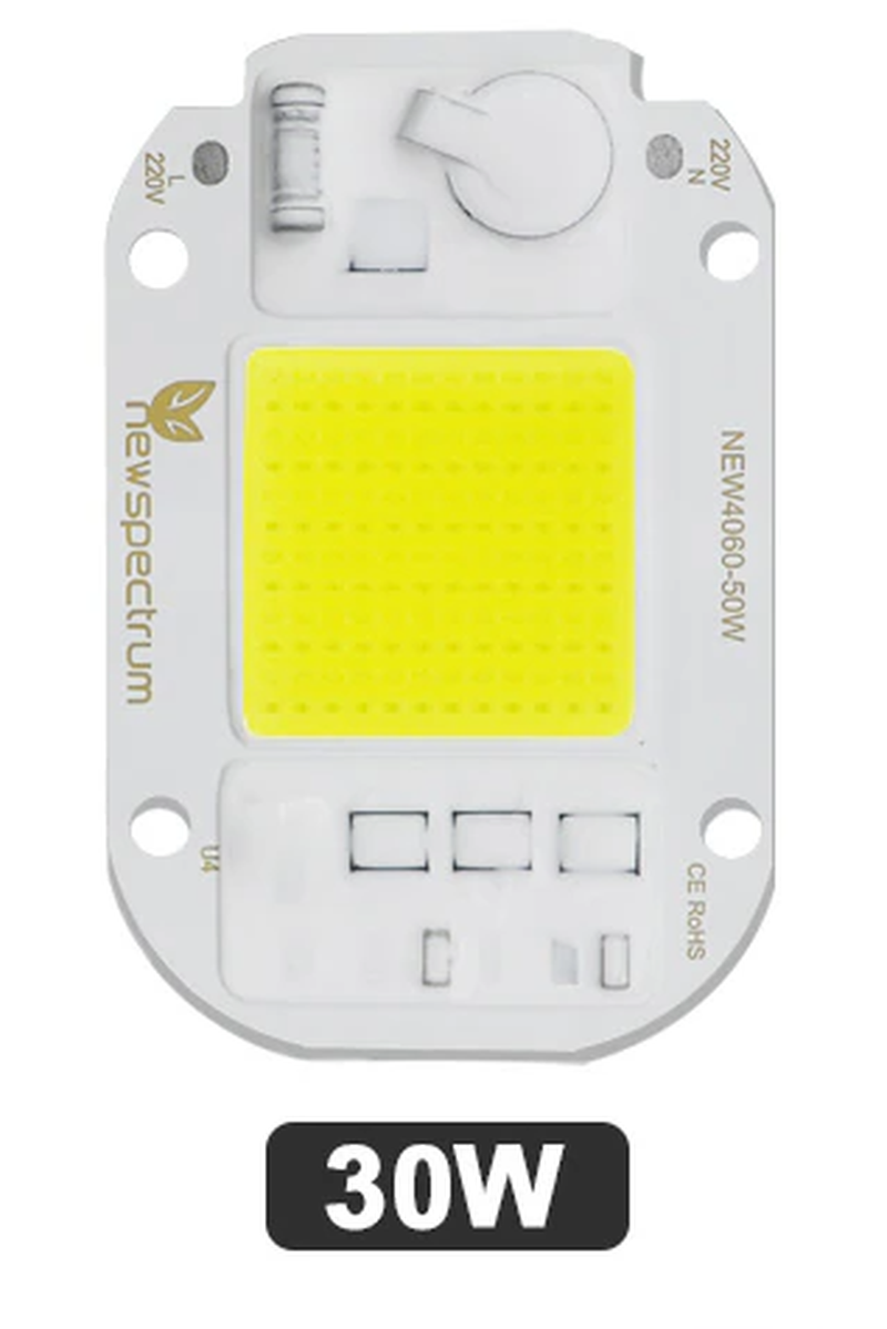 №4 LEd Smart IC 30w 6000K Newspectrum Светодиод 30 ватт 220 вольт (1,4мм. база), фото 1