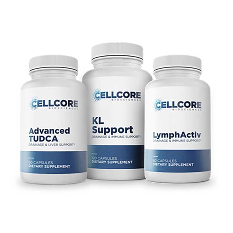 CellCore Liver Support Kit / Комплекс для підтримки печінки 3 шт.