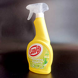 Засіб для чищення ванної SAVO з курком 500 мл.