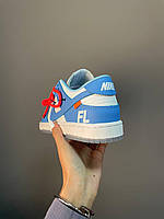 Кроссовки, кеды отличное качество Nike SB Dunk x Off White Blue White Размер 36