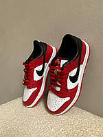 Кроссовки, кеды отличное качество Nike Dunk Low Red Black Размер 40