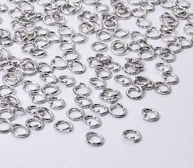 Сполучні кільця срібло 4мм