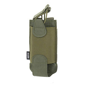 Підсумок для магазинів АК (відкритий) Dozen AK Magazine Elastic Pouch Nylon "Khaki"