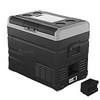 Автохолодильник компресорний Alpicool TW45 двокамерний, з батареєю