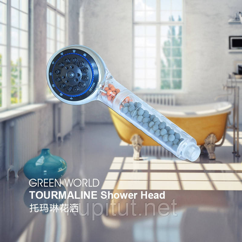 Турмаліновий душ для очищення води Green World