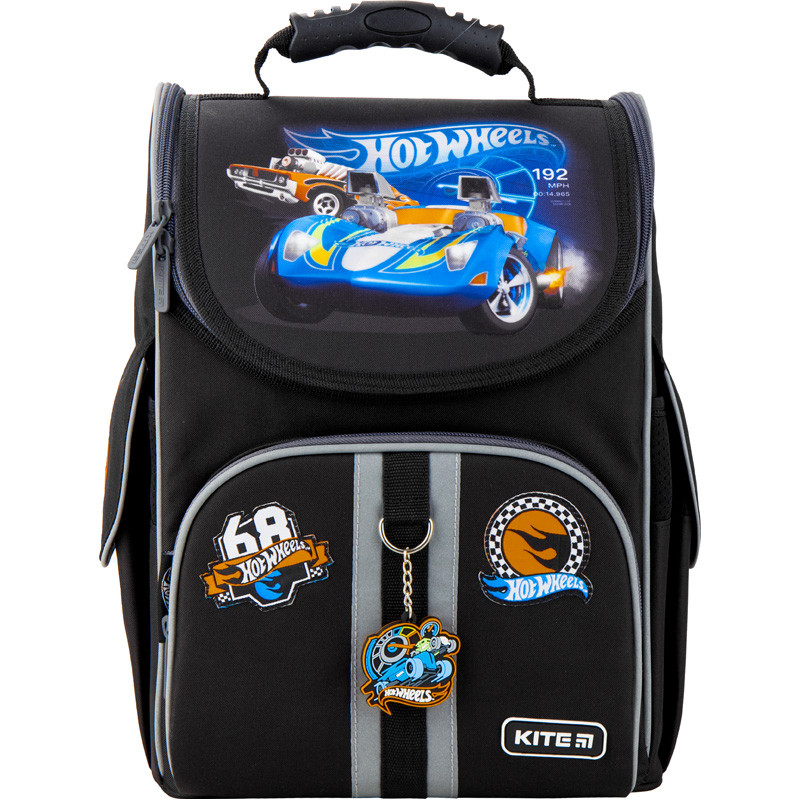 Рюкзак шкільний каркасний (зріст 115-130 см) Kite Education 501 HW-1 Hot Wheels