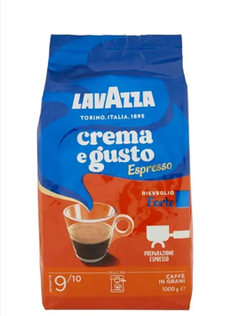 Кава Lavazza Crema e Gusto Forte 1кг зерно