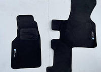 Коврики в салон Volkswagen T4 (1+1) 1996-2003 текстильные ворсовые черные