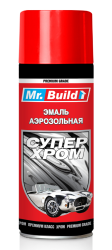 Емаль універсальна Mr. Build Золото хром аерозоль, 400 мл (MBH001)