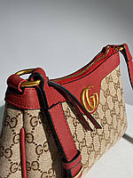 Сумка женская Gucci Aphrodite Shoulder Bag Red Textile