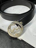 Ремень Gucci Blondie Belt Black/Gold