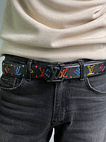 Ремень Louis Vuitton Rainbow Belt Black/Black