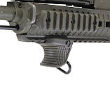 Упор DLG TACTICAL (DLG-151) з гніздом для QD антабки (на планку Пікатінні), фото 6