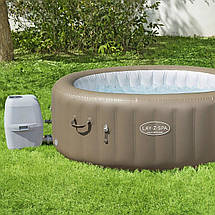 Надувної джакузі Bestway 60017 Lay-Z-Spa 196х71 см аеромасажний басейн СПА для дому 6 місний, фото 5