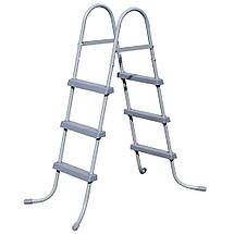 Каркасний басейн Bestway 56442 Power Steel 404x201x100 см прямокутний для всієї родини з пісочним фільтром, фото 5