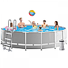 Каркасний басейн Intex 26726 Prism Frame 457х122 см круглий для всієї родини з картриджним фільтром, фото 9