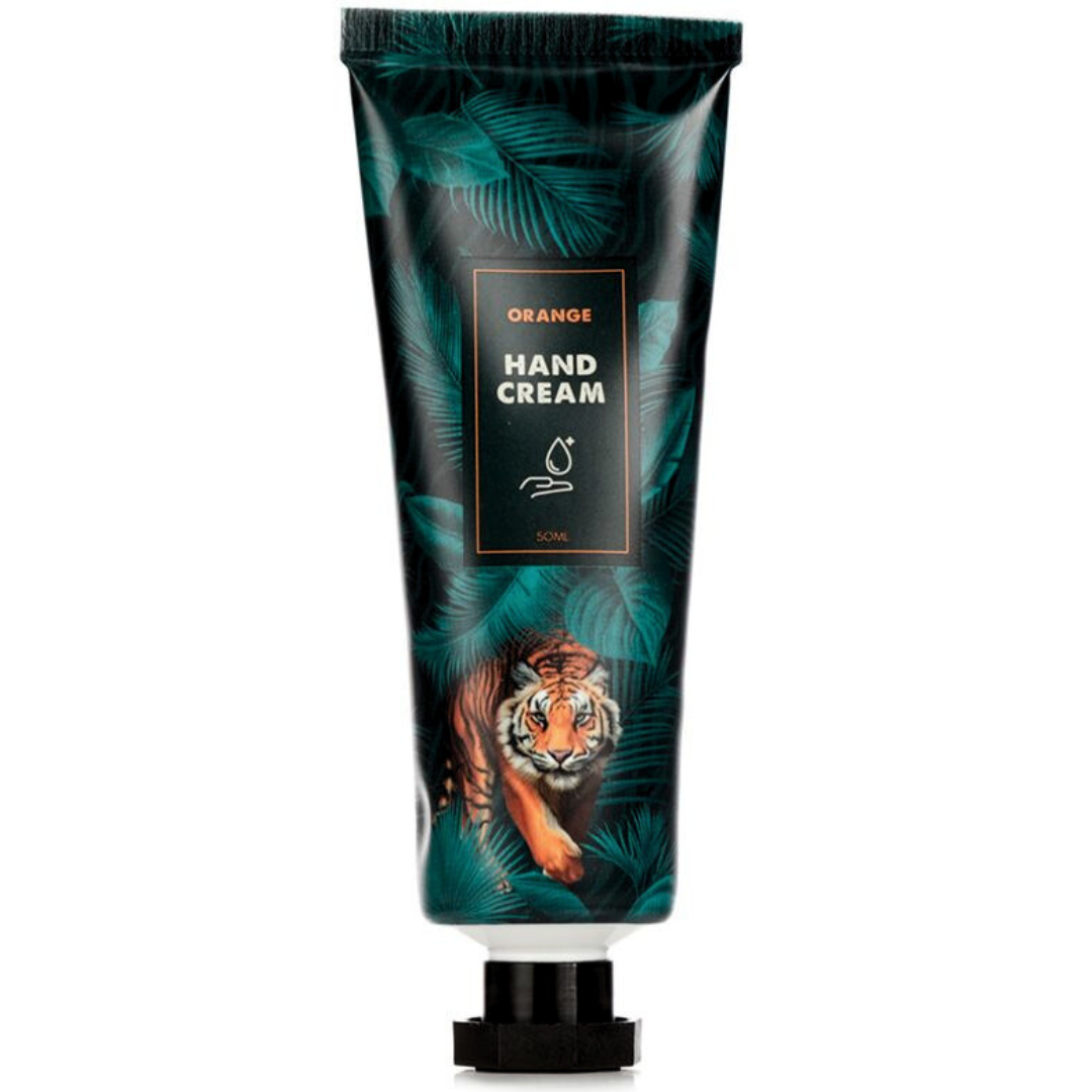 Зволожуючий крем для рук Апельсин Puckator Moisturising Hand Cream Spots and Stripes Big Cat Orange 50 мл